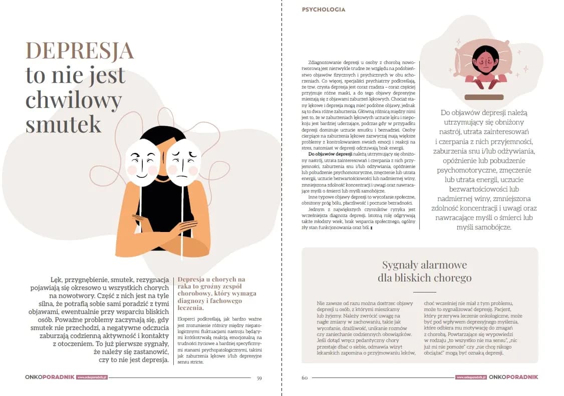 Zaburzenia lękowo-depresyjne objawy: poznaj niepokojące sygnały